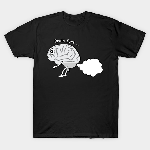 Brain Fart - Funny Character T-Shirt by DesignWood Atelier